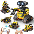 5 in1 Stem Robot Building Kit for Kids Ages 8-13, 688 PCS Remote & App Contro...