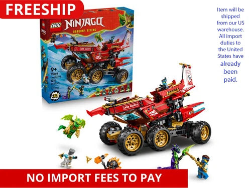 LEGO NINJAGO Land Bounty - Building Toy, Ages 9+ - Off-Road Buggy - 71869