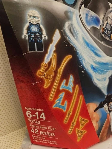 MEOW NINJAGO 70742 Airjitzu Zane Flyer NEW Unopened box Retired 2015