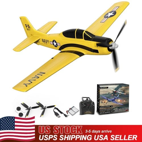 VOLANTEX T28 2.4G 4CH Fighter RC Airplane Fixed Wing Remote Control Plane Model