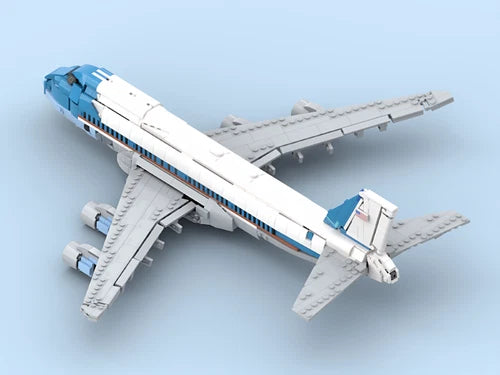 MOC-160923 Boeing 747 Air Force One Figurine building blocks Toys Set