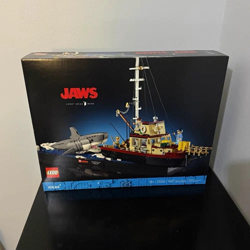 LEGO Ideas Jaws 21350 Building Set 1497 pcs 18+ Boxed Brick Separator