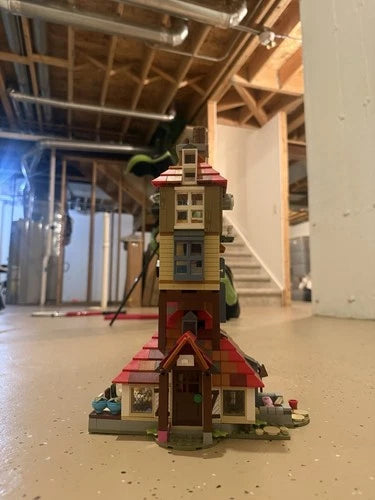 MEOW Ideas A-Frame Cabin 21338 Complete Set 2082 pcs 16+ Without Box took 3 week