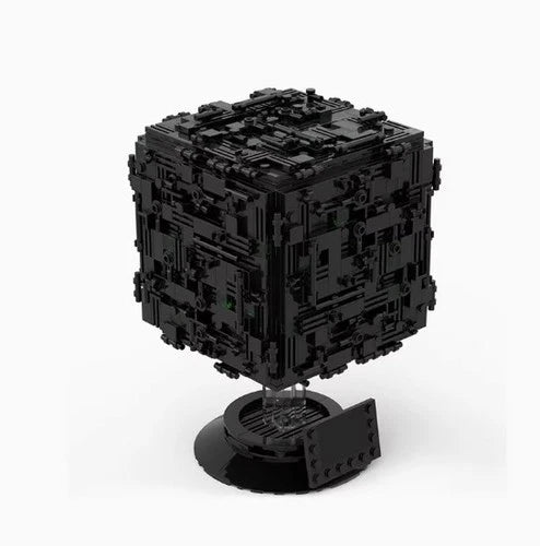 Borg Cube Spaceship Sci-Fi Model Building Block Toy Set 812PCS