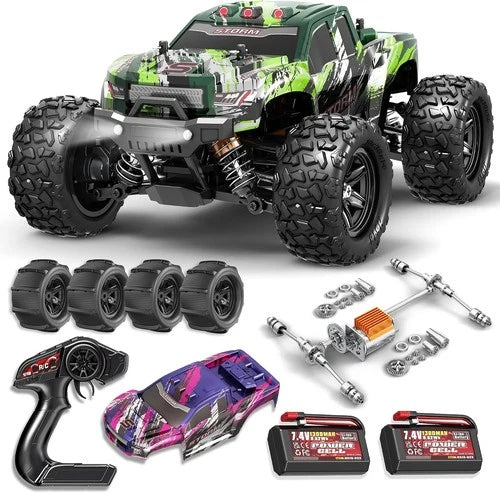 1/14 Brushless RC Cars for Adults Fast 60+ mph, RC Trucks 4x4 Offroad