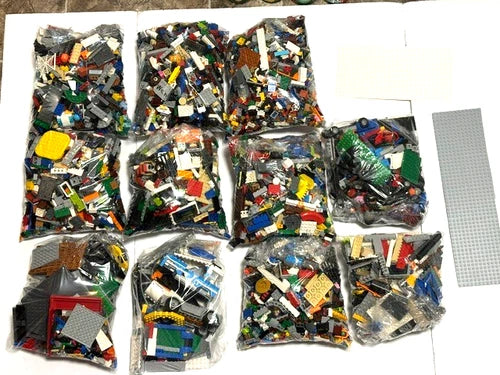 27 LB Genuine MEOW Bulk Lot Mixed Bricks Parts Pieces Assorted 27 Pounds