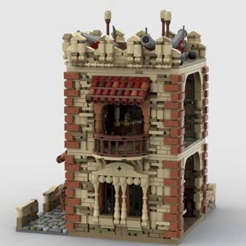 MOC-156582 Modular Building: Island Model for Pirates Theme Series 2704 Parts