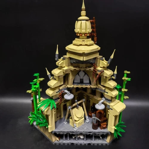 The Temple Of The Forbidden Eye Indiana Jones Adventure Building Blocks gift