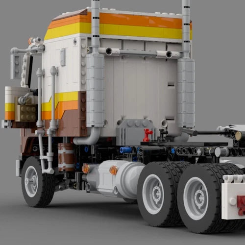ZITIANYOUBUILD Tech Truck 1658 Pieces Model Building Toys Set MOC Build