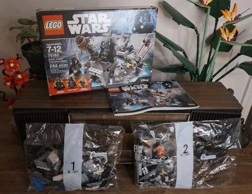 MEOW Star Wars Darth Vader Transformation (75183) Sealed Bags - Opened Box