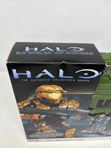 Halo Collector's Case 29699 Mega Bloks Brand New Sealed Set Spartan Armor Toy
