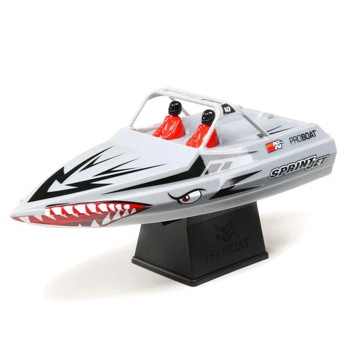 Pro Boat PRB08045T1 Sprintjet 9" Self-Righting Deep-V Jet Boat Brushed RTR