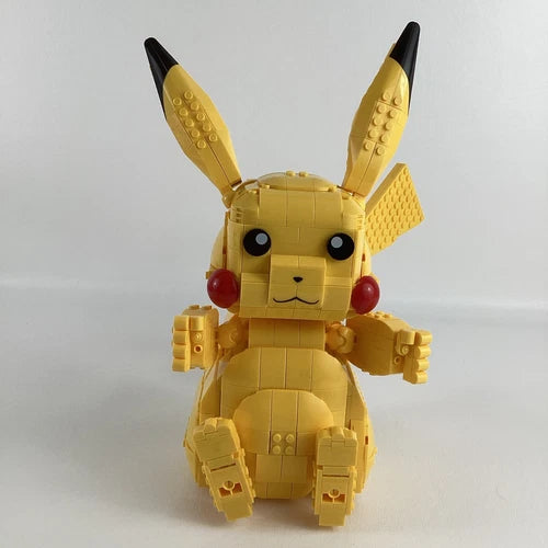 Mega Construx Pokemon Jumbo Pikachu Building Toy Collectible 12" Figure COMPLETE
