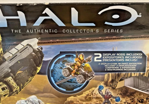 Mega Bloks 96837 HALO BATTLESCAPE Set w 4 Figures NIB 2010 Box has Damage