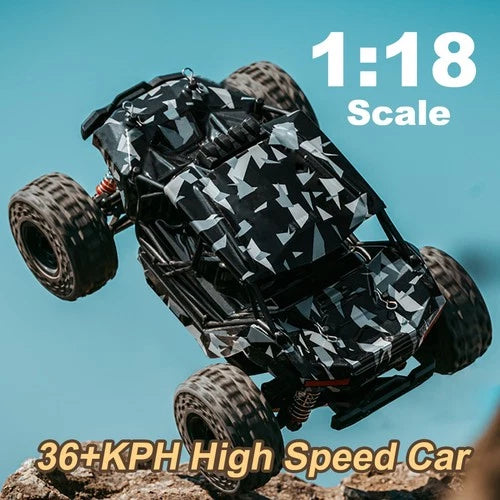 1:18 Desert 4WD Off-Road RC Car 36KPH High Speed All Terrain Racing Climbing
