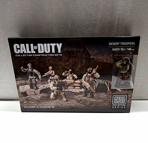 Mega Bloks Call of Duty Desert Troopers - 06825U - Sealed