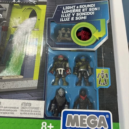 Mega Bloks Teenage Mutant Ninja Turtles Turtle Sewer Lair Sealed Retired