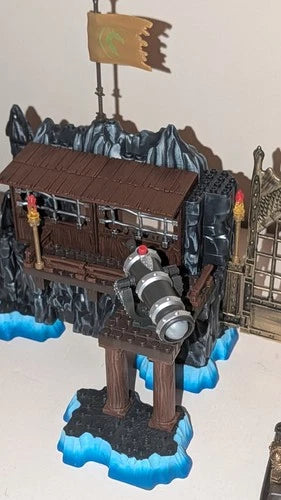 Vintage Mega Bloks Dragons 9885 Marauders Cliff - COMPLETE