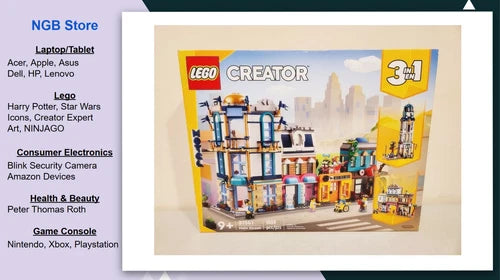 LEGO Creator Main Street Building Set 31141 , New, Sealed, US
