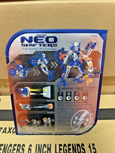 Mega Bloks Neo Shifters 6311 MAGNA REX NEW NIB FACTORY SEALED LEGO BIONICLE