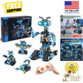 4-in-1 STEM Robot Building Kit - Engaging Remote-Controlled Robotics for Kids 6+