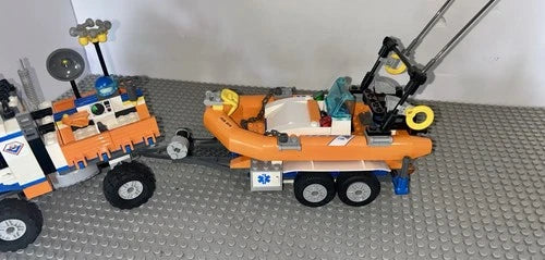 Lego City Coast Guard Lot Of 2 Sets: 7727/7737: