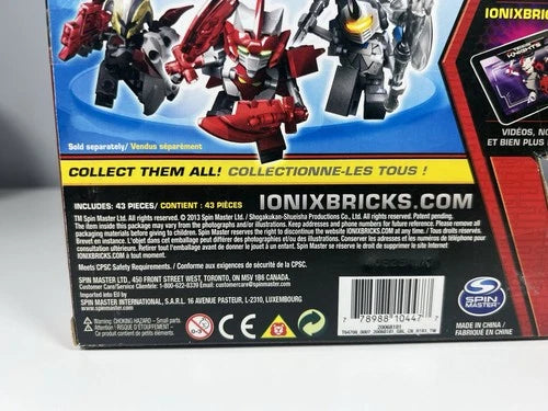 Ionix Tenkai Knights Action Pack 10506 Guardian Zephyrus Tavox Granox New Sealed
