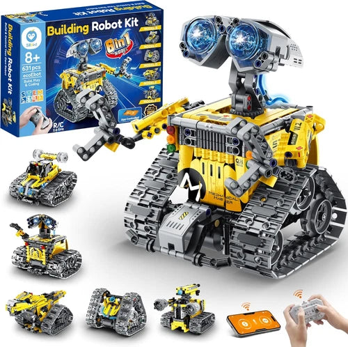 Sillbird Robot Building Kit with APP & Remote Control Gifts for Boys 8-13