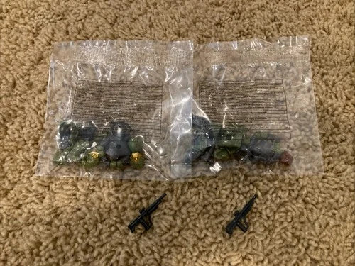MEGA BLOKS Construx HALO Smugglers Intercept CNH00 Odst Locke Agent Estrin-Rare!