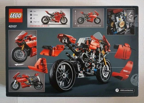 LEGO TECHNIC 42107 Ducati Panigale V4 R Retired Set Brand New In Sealed Box