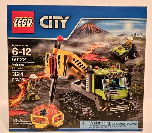 VOLCANO CRAWLER Lego City LEGO Set #60122 NEW Sealed RETIRED Unopened