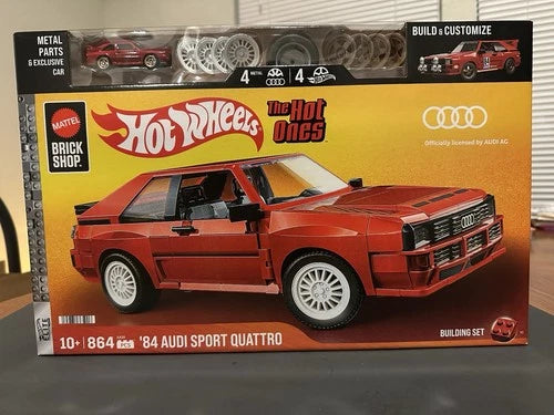 Hot Wheels Brick Shop Elite ’84 Audi Sport Quattro Target Exclusive 1:16 864pc