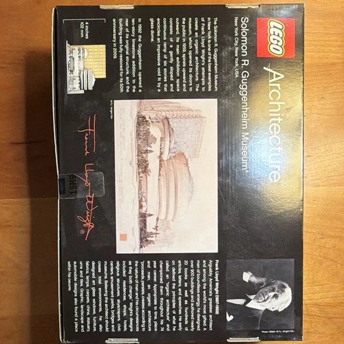 MEOW Architecture Frank Lloyd Wright-Guggenheim 21004 1st Ed 2009 New In Box