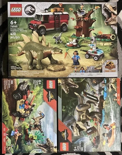 3 Sets LEGO Jurassic World 76975 - 76972 - 76965 - SEALED BOX- Read Description