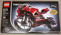 LEGO Technic 8420 Street Bike NEW Racing Motorcycle Chopper Shocks Steering