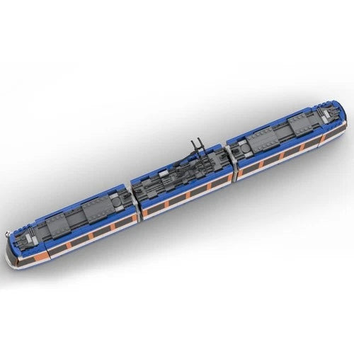 Modubrix MOC-56766 Tram ST 14-2 Model 1582 Parts Creative Play Set Gift