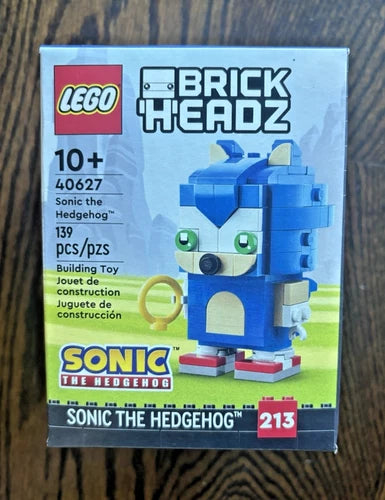 Lego Brickheadz Sonic The Hedgehog 40627 40628 40672 Lot of Three (3) Sets NEW