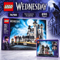 LEGO Wednesday 76788 Nevermore Academy 890pc Addams Family Building Set In Hand