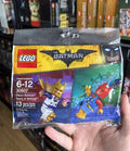 30607 DISCO BATMAN MOVIE & TEARS OF CLOWN MEOW poly bag MEOWs set minifigs NEW
