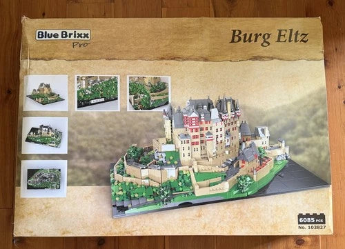 Blue Brixx Pro 103827 Architecture BURG ELTZ Building 6085 Pieces NEW SEALED