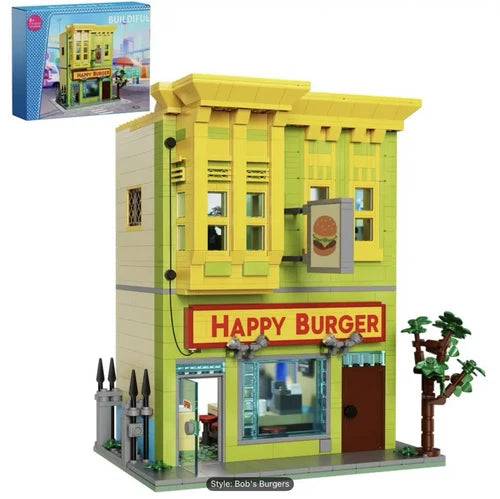 Happy Burgers House Building Set Modeled On Bob’s Burgers
