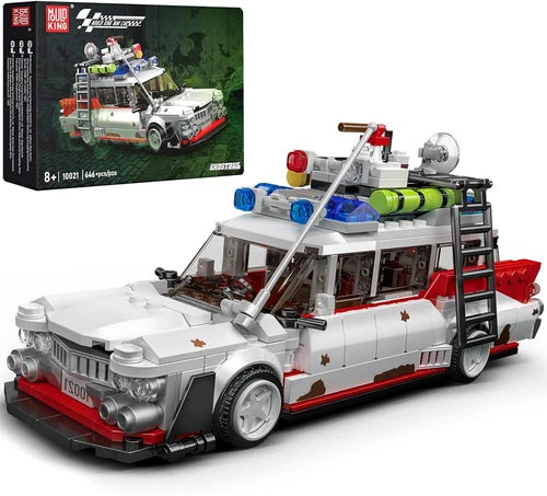 Ghost Car ECTO-1 Building Blocks Set Detailed Model Kit Gift for Movie Fans