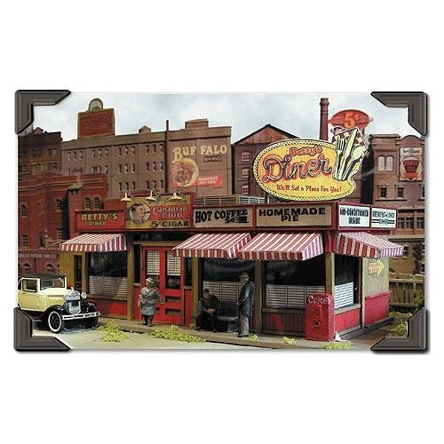 Bar Mills ~ HO Scale ~ Sweaty Betty's Diner ~ Kit ~ 302