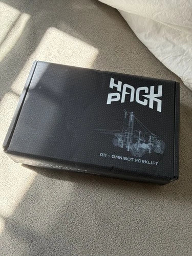 CrunchLabs Hack Pack #011 Omnibot Forklift Mark Rober STEM Robot Kit