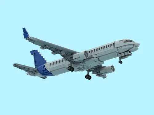 MOC Airbus A320 NEO factory paint DIY Model building blocks Toys Christmas gift