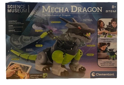 Clementoni Science Museum Mechanical Robotics Dragon Kit Mecha STEM Sealed