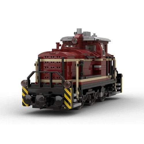 Modubrix V60 German Shunter Locomotive 707 PCS Building Toys MOC-191187