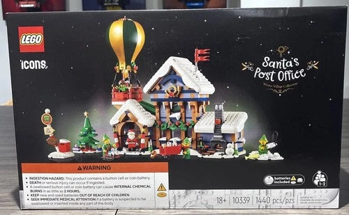 LEGO Icons: Santa's Post Office (10339) UNOPENED 📦 FACTORY SEALED 🎅🎄RARE🤶🎄