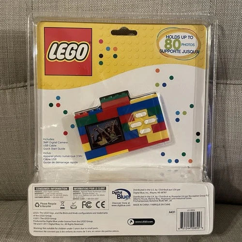 Lego Digital Camera New In Box, Up To 80 Photos, Color LCD Screen