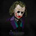 MOC-42009 Joker Bust Sculpture with Base 1092 Parts Building Blocks Set
